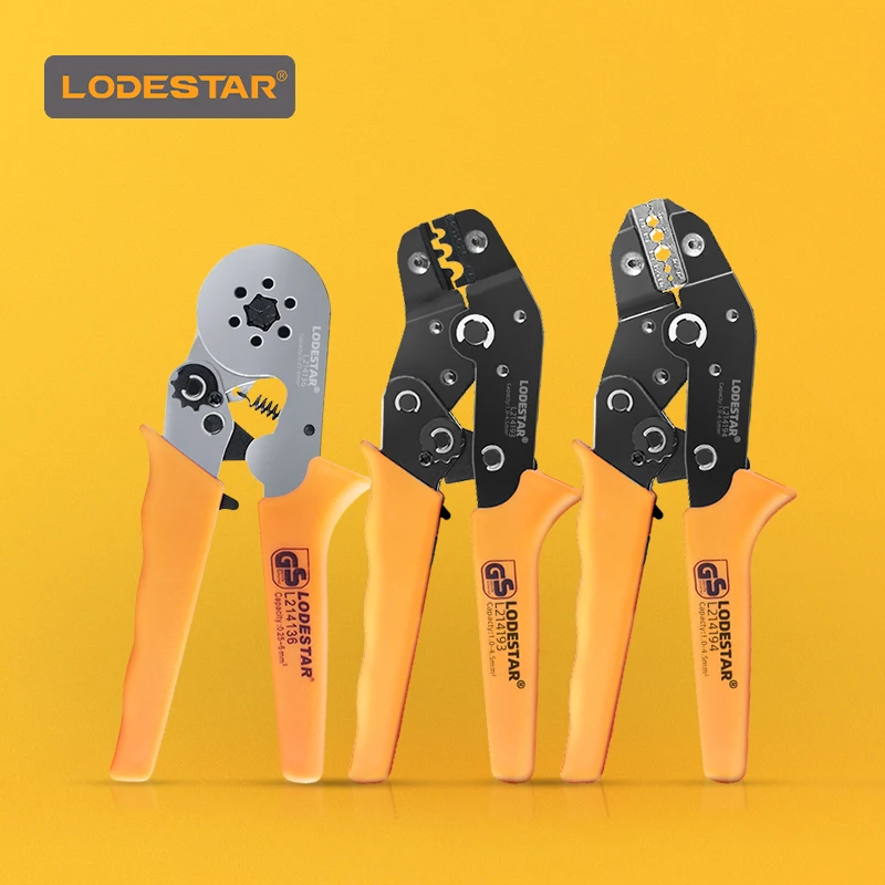 LODESTAR L214126 Series Self-adjusting Tube-type Terminal Crimping Pliers Precision Quadrilateral Tool for Electrical Wiring
LODESTAR L214126 Series Self-adjusting Tube-type Terminal Crimping Pliers Precision Quadrilateral Tool for Electrical Wiring