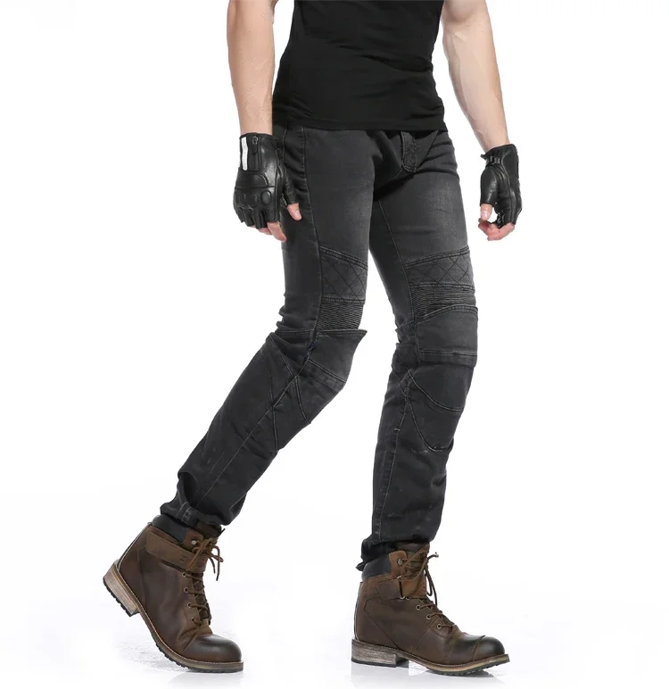 Men's Motorbike Motocross Off-Road Knee Protective Moto Jeans Trousers Windproof Motorcycle Racing Jeans Casual Pants SKP702
Men's Motorbike Motocross Off-Road Knee Protective Moto Jeans Trousers Windproof Motorcycle Racing Jeans Casual Pants SKP702