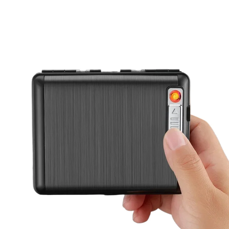 20 Piece Split Cigarette Box Tungsten Wire Lighter Integrated Pyrotechnics Cigarette Lighter Smoking Accessories Gadgets for Men
20 Piece Split Cigarette Box Tungsten Wire Lighter Integrated Pyrotechnics Cigarette Lighter Smoking Accessories Gadgets for Men
