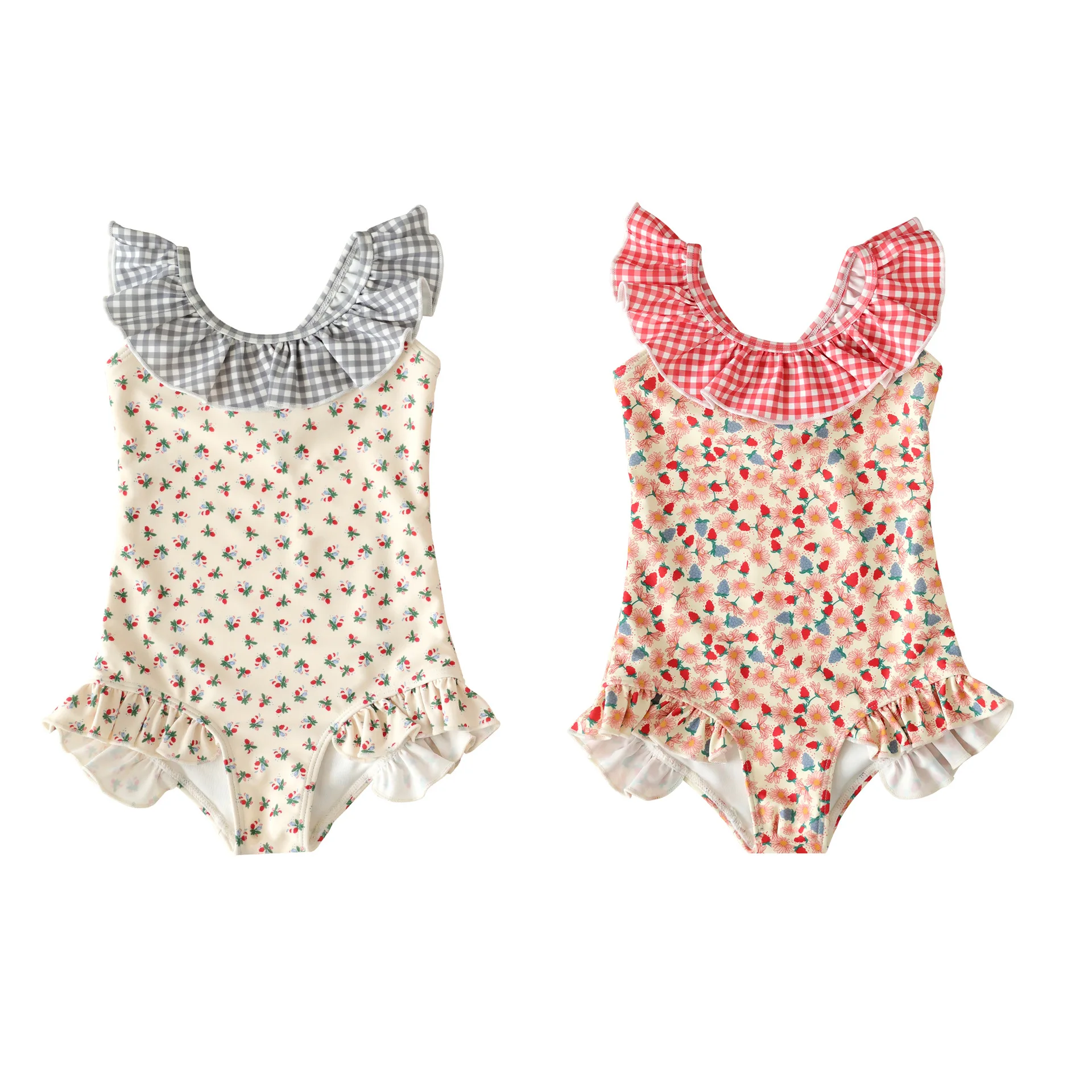 2026 Toddler Baby Girl One-Piece Swimsuit with Hat | Cherry Floral Print Ruffle Swimwear | Kids Beach Bathing Suit
2026 Toddler Baby Girl One-Piece Swimsuit with Hat | Cherry Floral Print Ruffle Swimwear | Kids Beach Bathing Suit