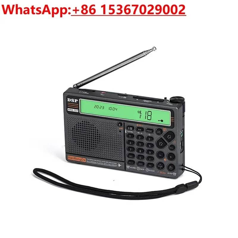 HRD757 полнодиапазонная радиоавиационная карта Bluetooth APP пульт дистанционного управления фонарик SOS
HRD757 полнодиапазонная радиоавиационная карта Bluetooth APP пульт дистанционного управления фонарик SOS