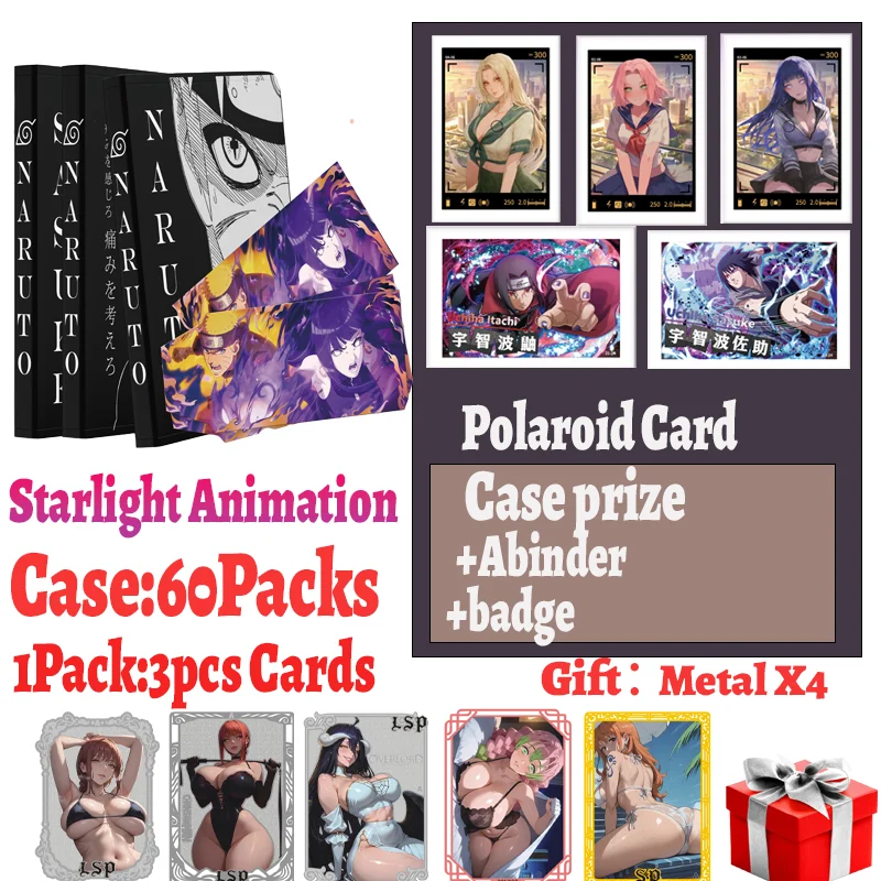 Latest Starlight Animation Naruto Japanese Anime Konoha Bonds Collection Polaroid Cards Hinata Sakura Sasuke Booster Hobby Gift
Latest Starlight Animation Naruto Japanese Anime Konoha Bonds Collection Polaroid Cards Hinata Sakura Sasuke Booster Hobby Gift