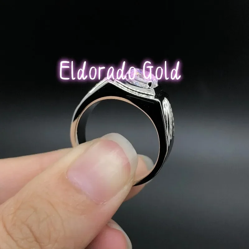 Eldorado Gold Eldorado 2025 2025Boutique PT950 Platinum Diamond Ring Fashion Atmospheric Men's 1 Carat Moissanite Temperament
Eldorado Gold Eldorado 2025 2025Boutique PT950 Platinum Diamond Ring Fashion Atmospheric Men's 1 Carat Moissanite Temperament