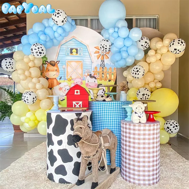 84pcs Cow Theme Party Balloons Set Blue Yellow Balloon For Baby Shower Kids Birthday Party Decoration Supplies Globos
84pcs Cow Theme Party Balloons Set Blue Yellow Balloon For Baby Shower Kids Birthday Party Decoration Supplies Globos