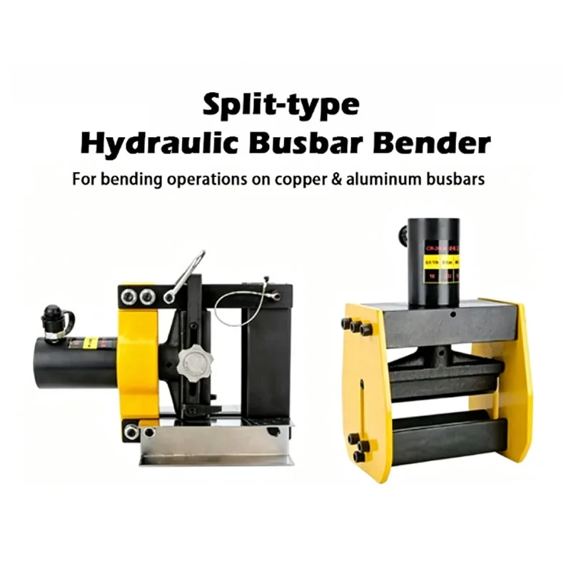 Split Hydraulic Busbar Processing Machine Integrated Bending Cutting Equipment for Copper Aluminum Row Work (customized)
Split Hydraulic Busbar Processing Machine Integrated Bending Cutting Equipment for Copper Aluminum Row Work (customized)