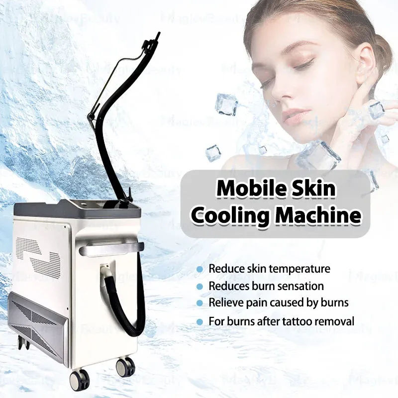 Professional Cold Air Skin Cooler for Laser Treatment -35℃ Movable Refrigeration Fast Cryo Low Noise Beauty Equipment
Professional Cold Air Skin Cooler for Laser Treatment -35℃ Movable Refrigeration Fast Cryo Low Noise Beauty Equipment