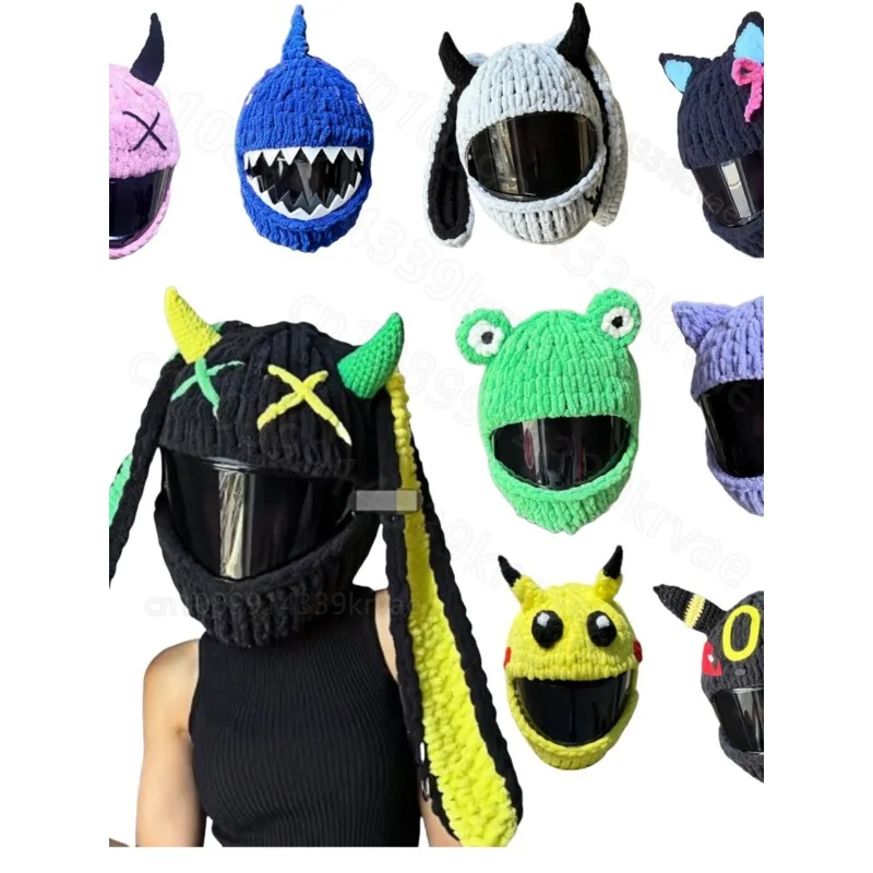 New Universal Plush Animal Motorcycle Helmet Cover for Full Rabbit Plush Helmet Covers for Christmas Gifts Motorcycle Styling
New Universal Plush Animal Motorcycle Helmet Cover for Full Rabbit Plush Helmet Covers for Christmas Gifts Motorcycle Styling