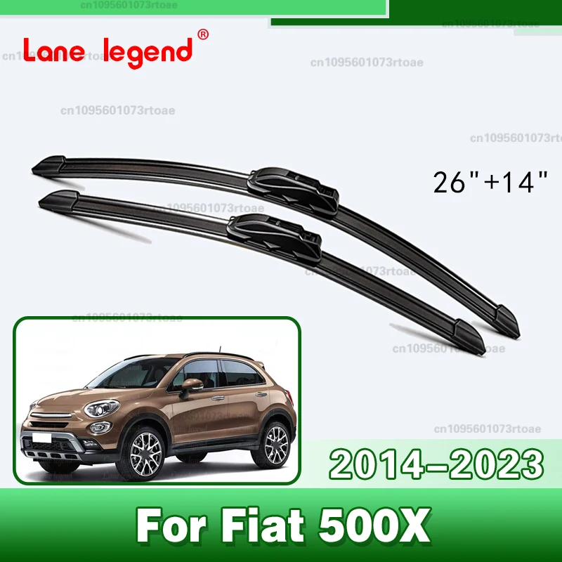 Wipers Auto Windshield 26"+14" 650mm + 350mm Car Wiper For Fiat 500X 2014-2023 Front Wiper Blades Soft Rubber Windscreen
Wipers Auto Windshield 26"+14" 650mm + 350mm Car Wiper For Fiat 500X 2014-2023 Front Wiper Blades Soft Rubber Windscreen