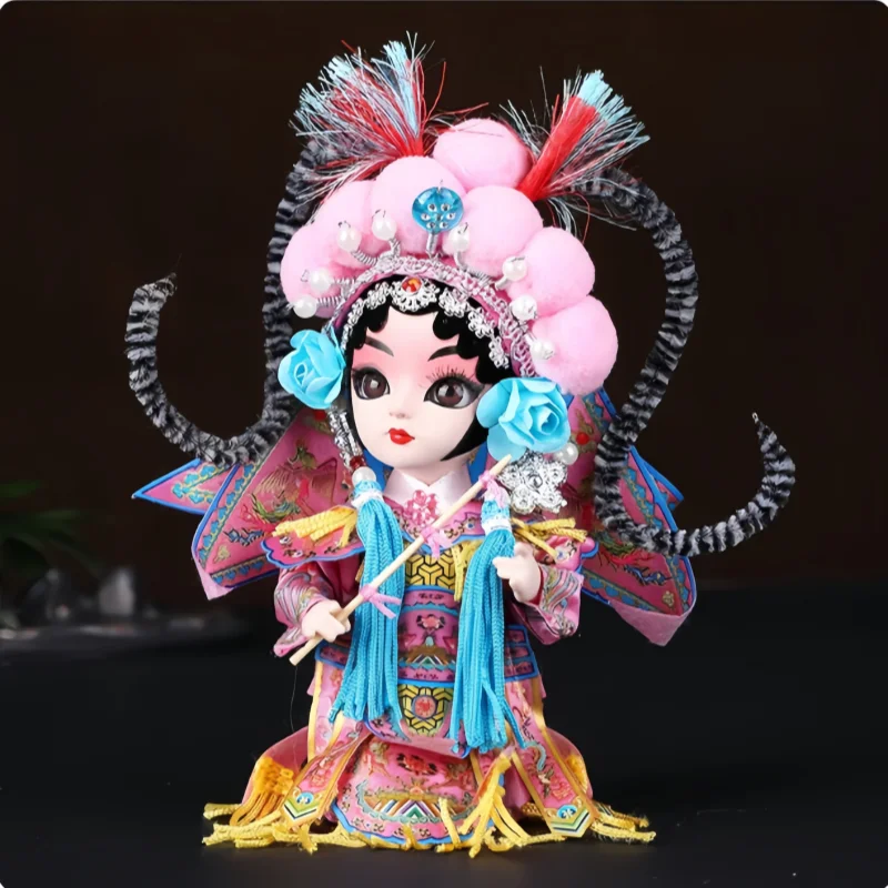 Chinese Style Peking Opera Characters Facial Masks Beijing Souvenirs Silk Figures Decorative Ornaments Collectible Handicraft
Chinese Style Peking Opera Characters Facial Masks Beijing Souvenirs Silk Figures Decorative Ornaments Collectible Handicraft