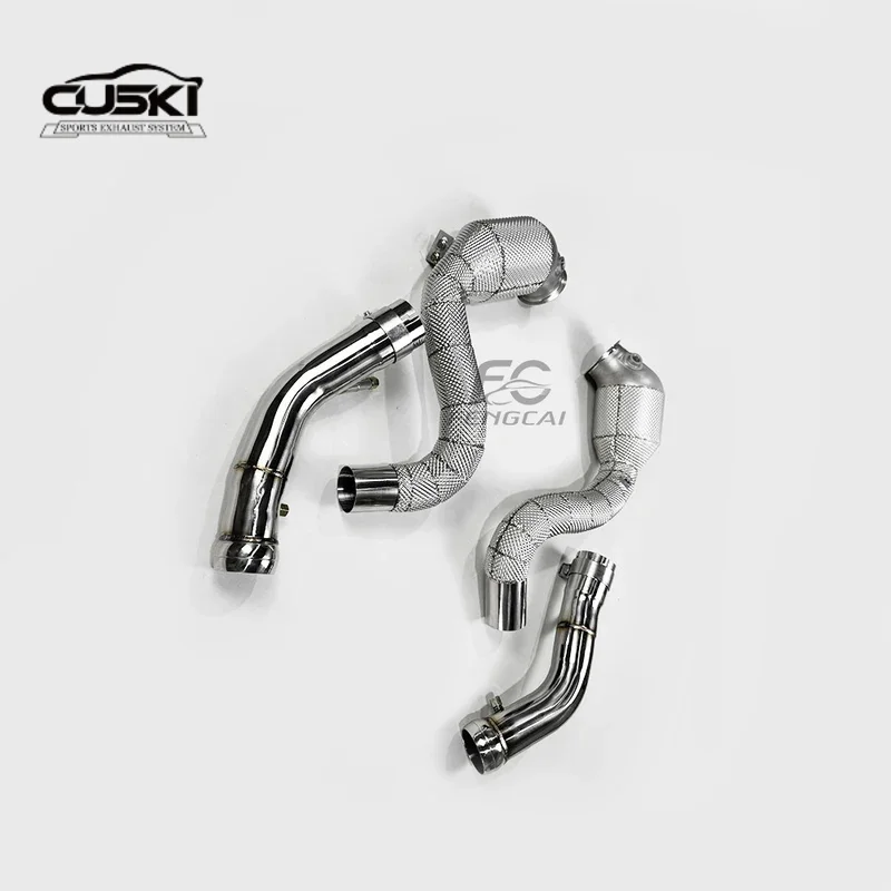 High quality stainless steel automotive parts for Mercedes Benz C63 W205 4.0T 2015-2019 exhaust pipe drain pipe
High quality stainless steel automotive parts for Mercedes Benz C63 W205 4.0T 2015-2019 exhaust pipe drain pipe