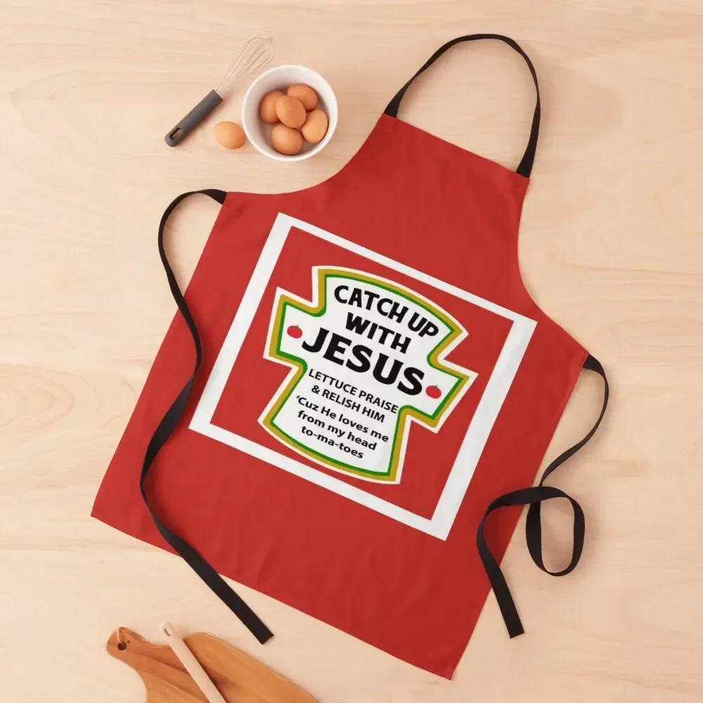 Catch Up With Jesus Apron Novelties Kitchen And Home Custom Chef Uniform Women Apron
Catch Up With Jesus Apron Novelties Kitchen And Home Custom Chef Uniform Women Apron