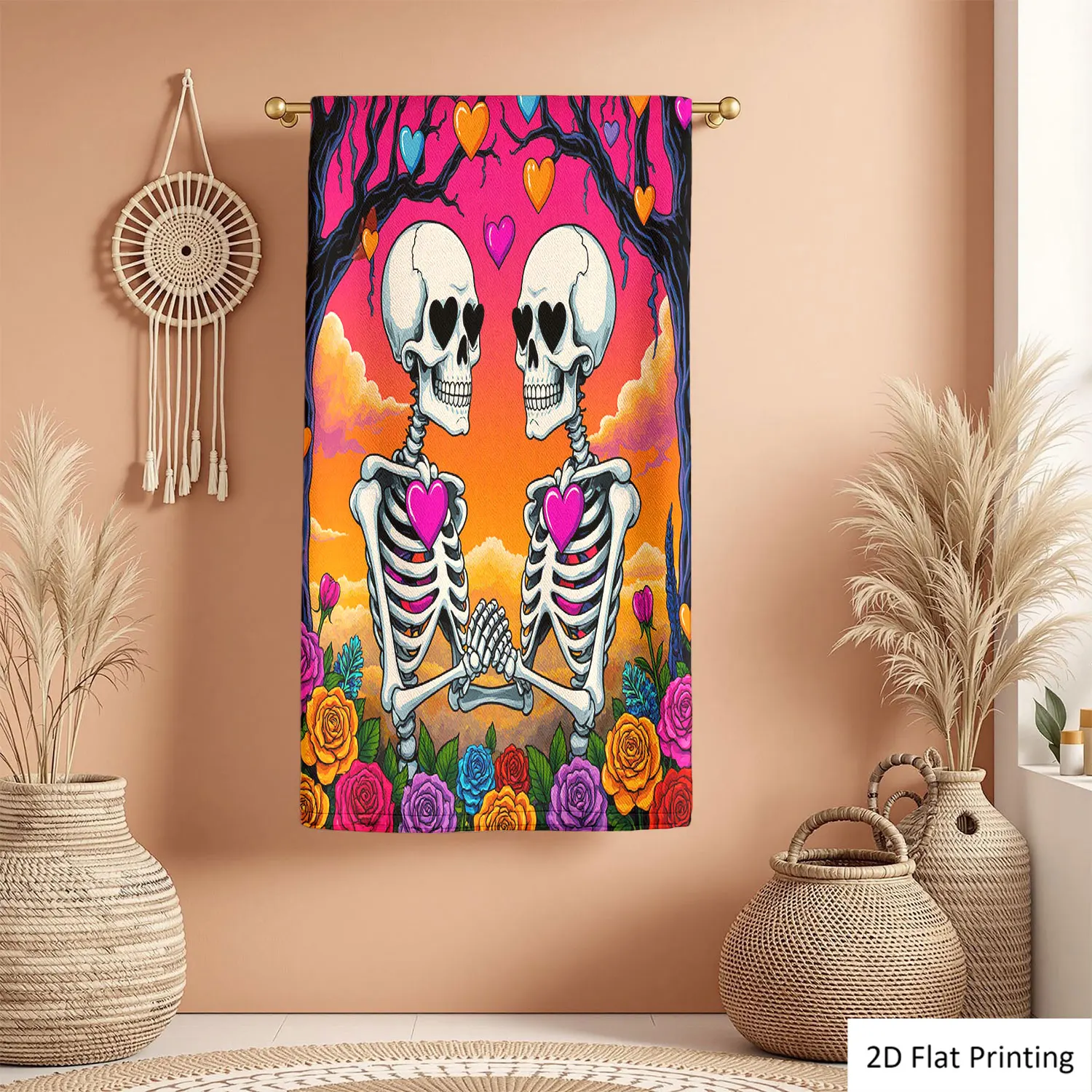 1Pc Valentines Day Skeletons Roses Abstract Art Style Bathroom Hand Towel Bath Towel, Multiple Size Microfiber Polyester Towel, Unique Home Decorative Kitchen Towels, Festival Bathroom Accessories Decor, Quick Dry and Absorbent
1Pc Valentines Day Skeletons Roses Abstract Art Style Bathroom Hand Towel Bath Towel, Multiple Size Microfiber Polyester Towel, Unique Home Decorative Kitchen Towels, Festival Bathroom Accessories Decor, Quick Dry and Absorbent