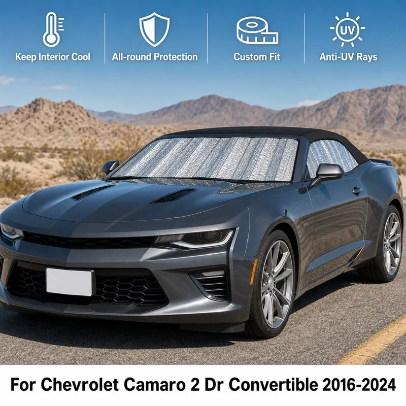 For Chevrolet Camaro 2 Dr Convertible 2016-2024 Car Window Sunshades UV Block Privacy Heat Insulated Foldable Car Curtain
For Chevrolet Camaro 2 Dr Convertible 2016-2024 Car Window Sunshades UV Block Privacy Heat Insulated Foldable Car Curtain
