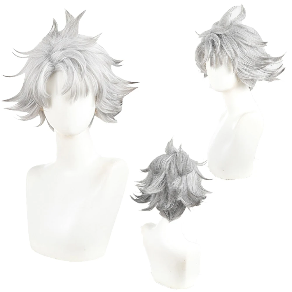 Аниме Gachi A Kuta косплей Rudo серебристо-серые парики Хэллоуин вечерние маскировочные аксессуары волосы карнавальный реквизит для ролевых игр наряды костюмы 
Аниме Gachi A Kuta косплей Rudo серебристо-серые парики Хэллоуин вечерние маскировочные аксессуары волосы карнавальный реквизит для ролевых игр наряды костюмы