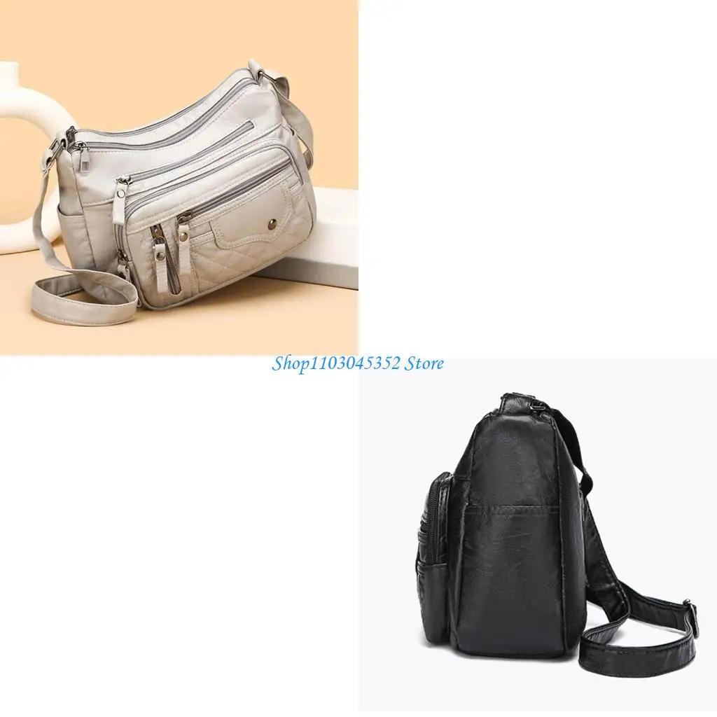 Leather Bag Multi Compartment Women Crossbody Bag Versatile Fashion Bag
Leather Bag Multi Compartment Women Crossbody Bag Versatile Fashion Bag