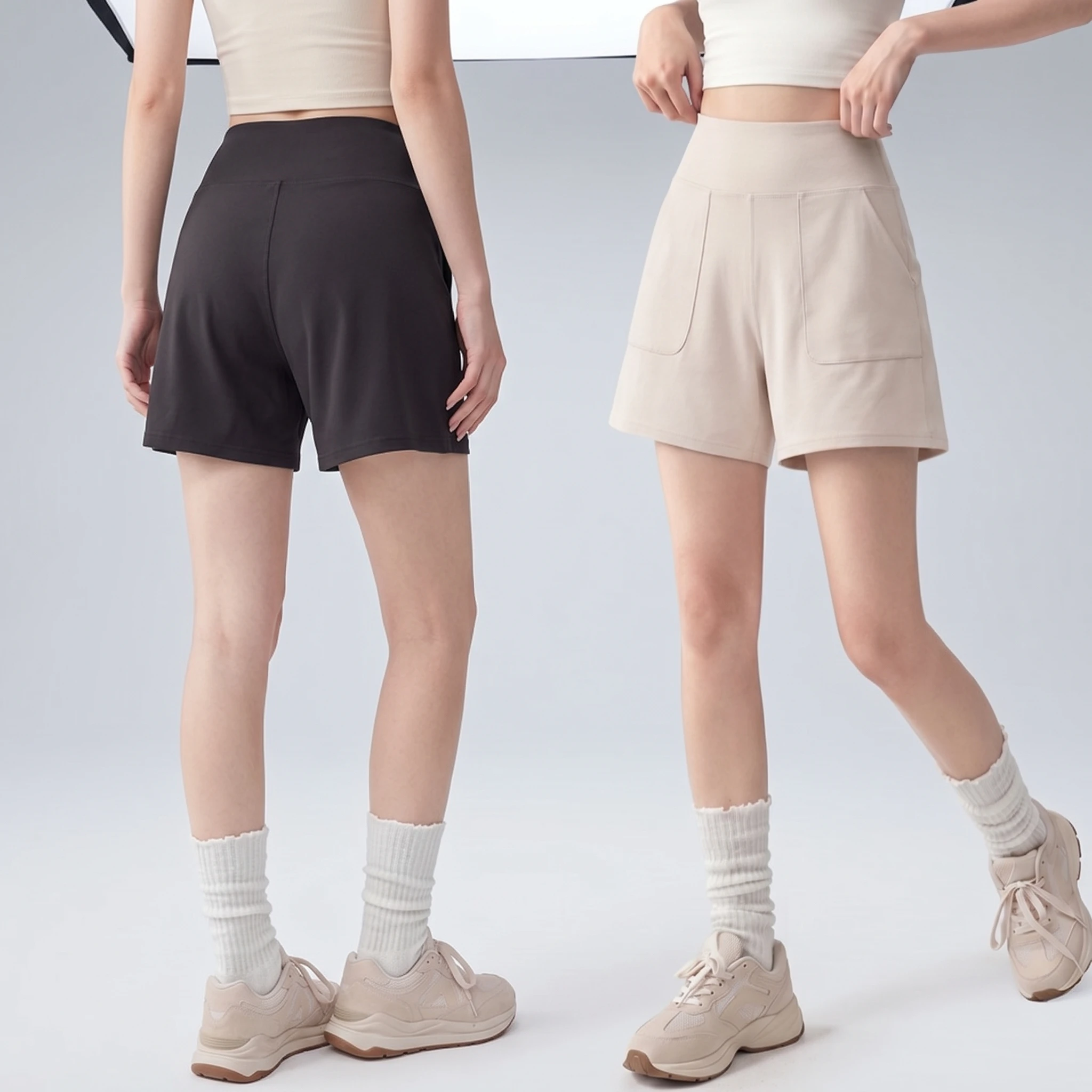 Summer High-Waist Women's Yoga Shorts Quick-Drying Gym Shorts Casual Running Shorts Loose Fit Sports Training Shorts
Summer High-Waist Women's Yoga Shorts Quick-Drying Gym Shorts Casual Running Shorts Loose Fit Sports Training Shorts