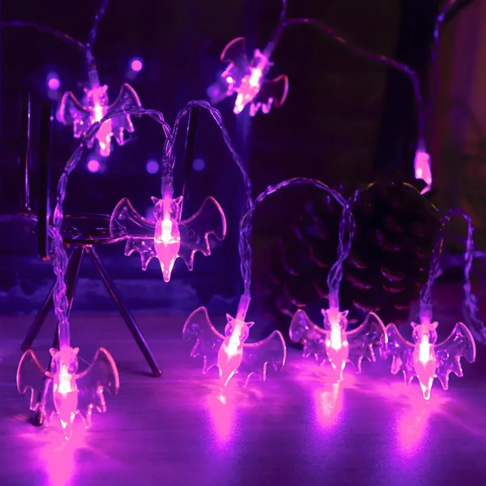 Halloween Bat String Lights Battery Powered Purple LED Lights for Indoor Outdoor Halloween Party Yard Ghost Easter Decor
Halloween Bat String Lights Battery Powered Purple LED Lights for Indoor Outdoor Halloween Party Yard Ghost Easter Decor
