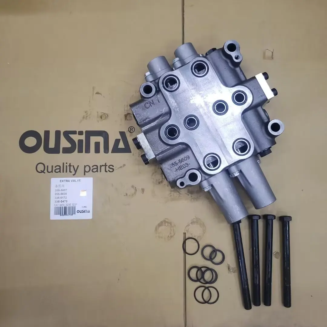 OUSIMA Construction Machinery Parts 255-5607 255-5609 335-0172 335-0470 Extra Valve for 320E 323E 323F
OUSIMA Construction Machinery Parts 255-5607 255-5609 335-0172 335-0470 Extra Valve for 320E 323E 323F