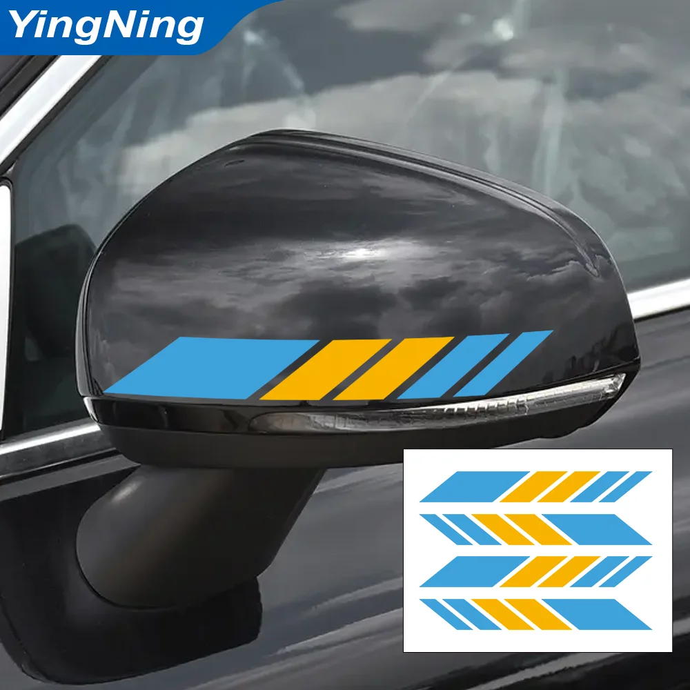 Sweden Colors Car Side Mirror Stickers Reflective Stripe Decals Auto Exterior Decor Styling for Volvo Saab Scania Polestar
Sweden Colors Car Side Mirror Stickers Reflective Stripe Decals Auto Exterior Decor Styling for Volvo Saab Scania Polestar