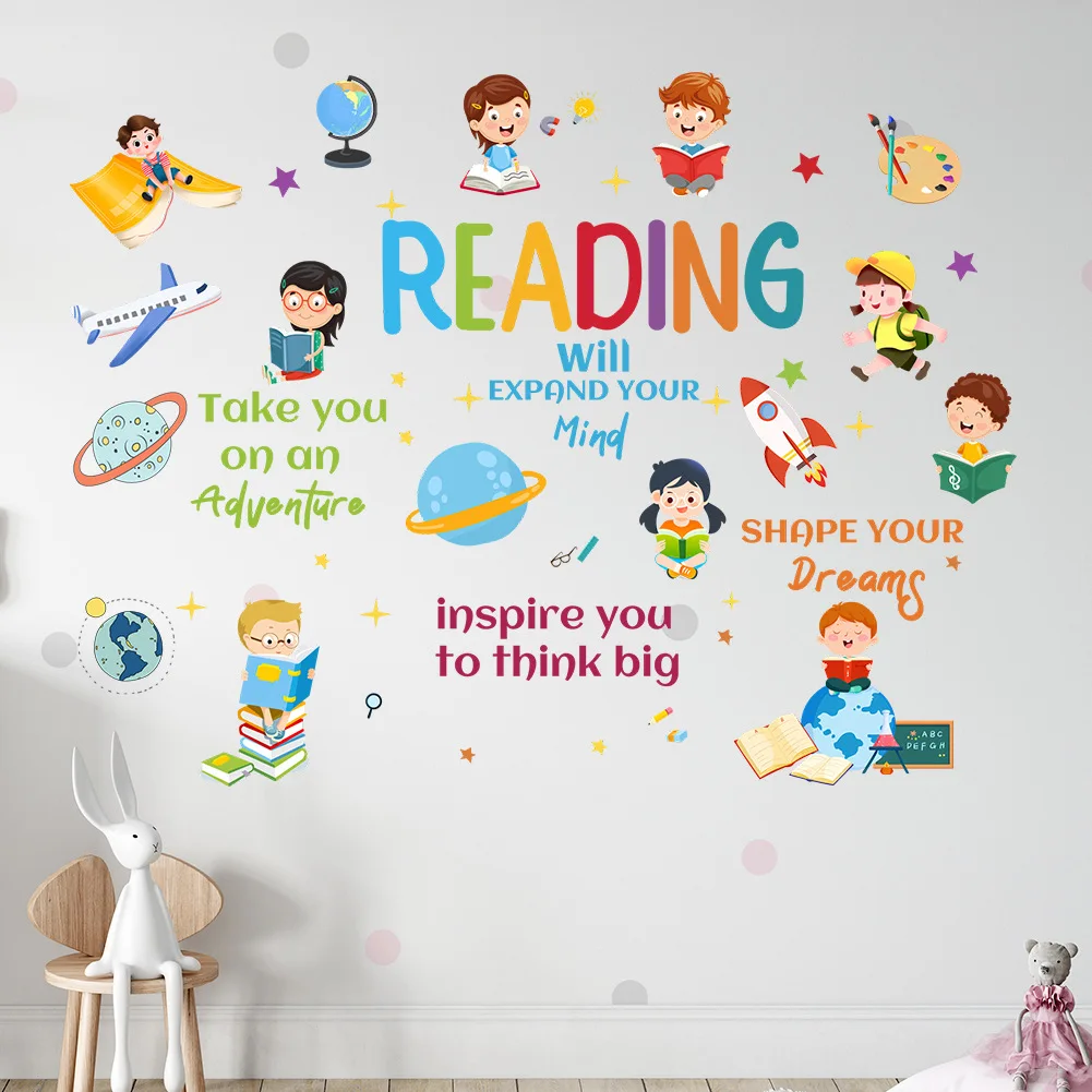Cartoon school classroon wall sticker decal removable self adhesive children bedroom wall mural
Cartoon school classroon wall sticker decal removable self adhesive children bedroom wall mural