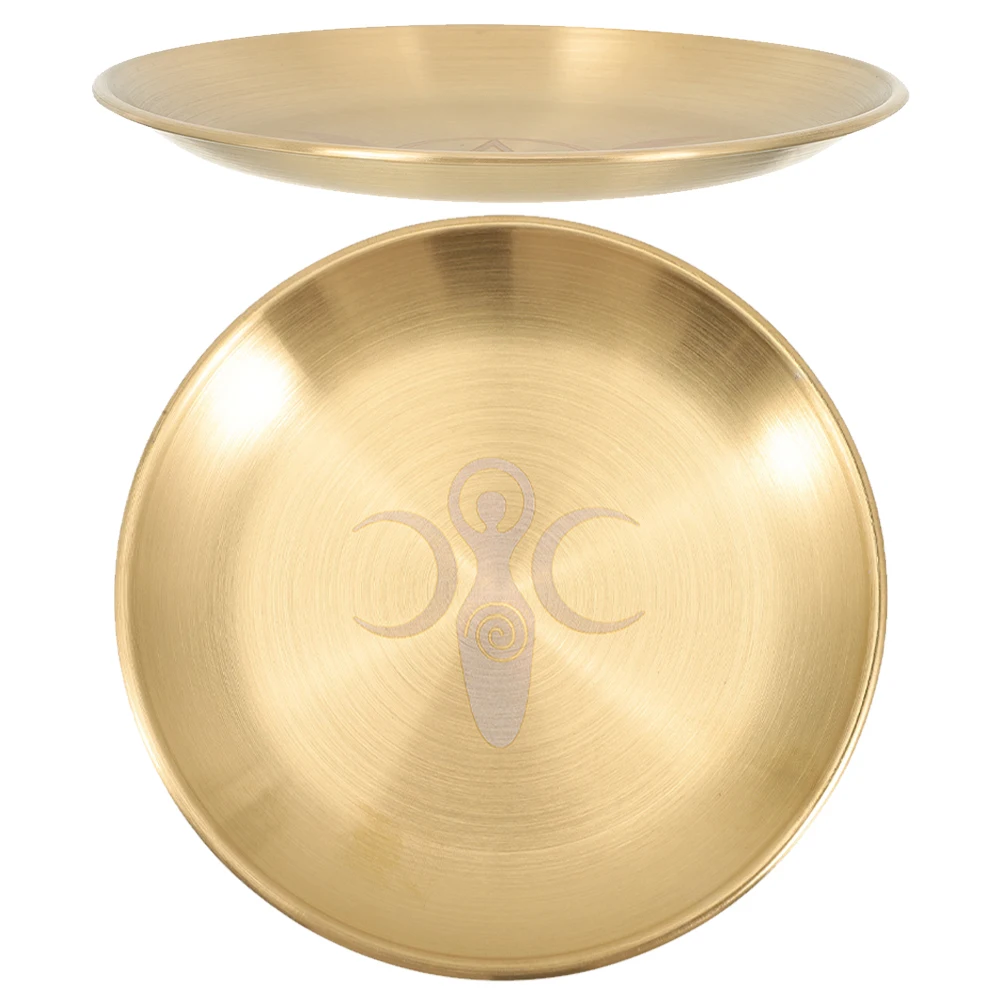 2 Pcs Three-phase Moon Gold Plate Jewelry Decoration Tray Vintage Decorative Trays Dish Pentagon
2 Pcs Three-phase Moon Gold Plate Jewelry Decoration Tray Vintage Decorative Trays Dish Pentagon