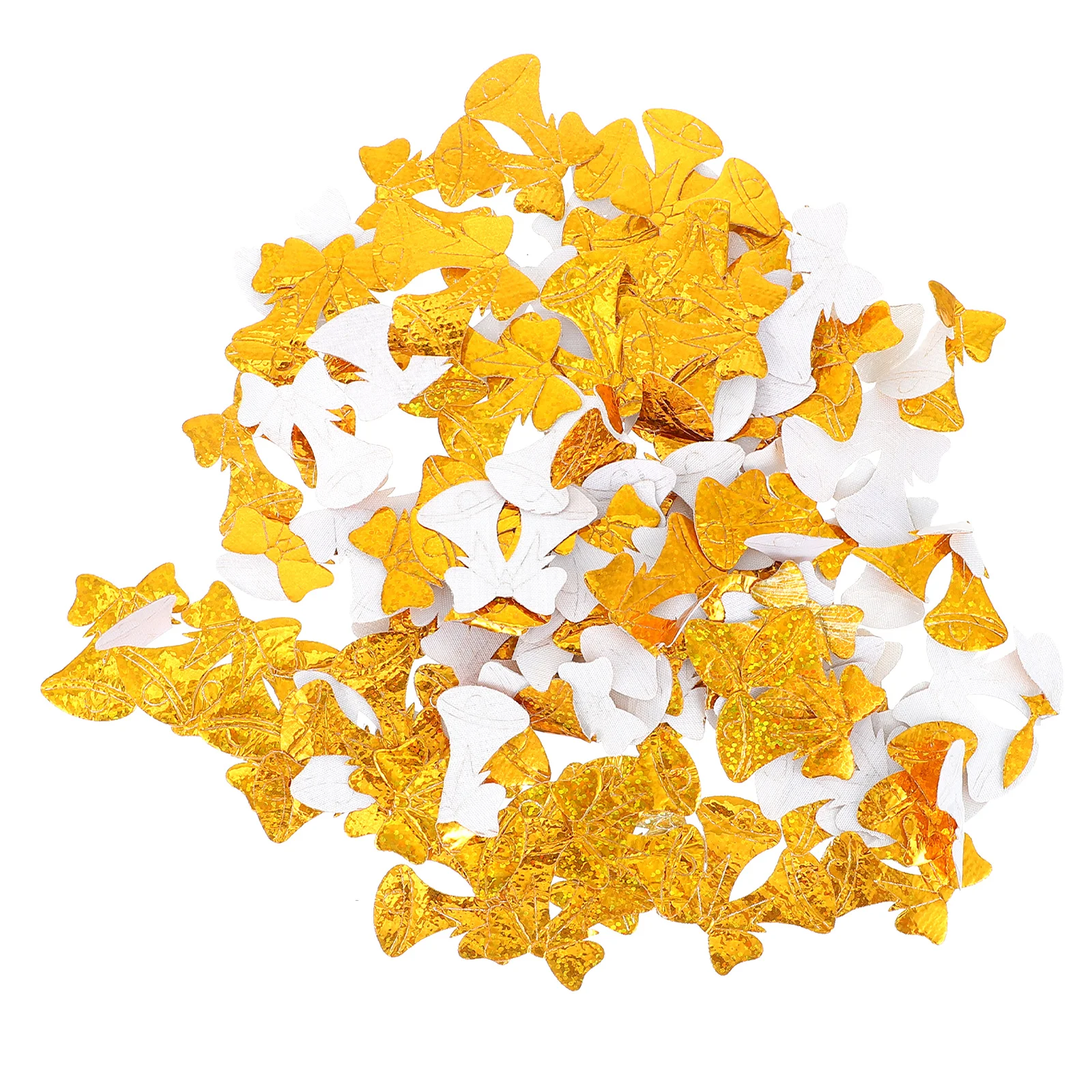 100 Pcs Christmas Bell Confetti Decorations Xmas Elements Plastic Storage Supply
100 Pcs Christmas Bell Confetti Decorations Xmas Elements Plastic Storage Supply