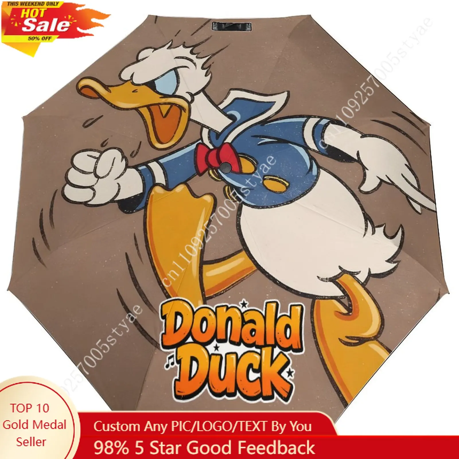 Donald Duck Umbrella Disney Cartoon 3 Fold Auto Suitable Both Sunny Rainy Days Decoration Gifts Custom Umbrella Cosplay
Donald Duck Umbrella Disney Cartoon 3 Fold Auto Suitable Both Sunny Rainy Days Decoration Gifts Custom Umbrella Cosplay