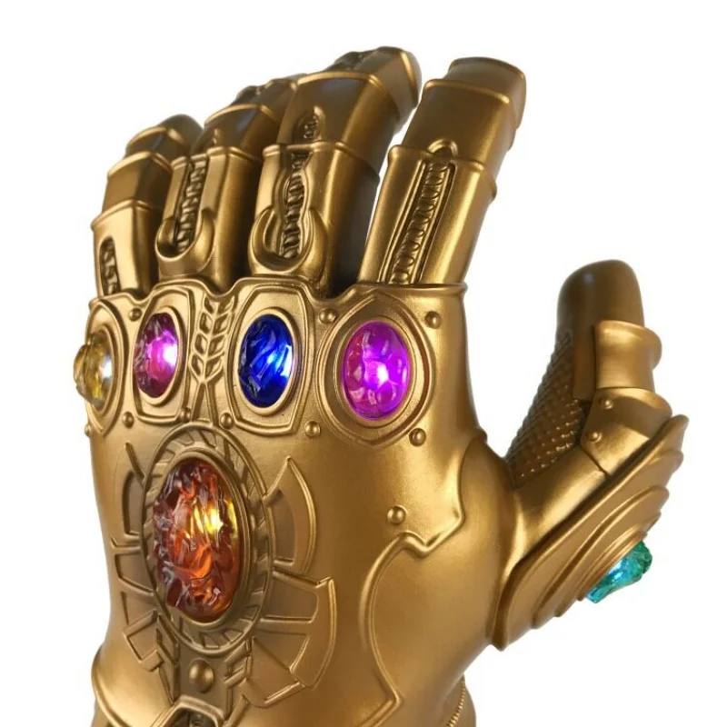 In Stock Iron Man Thanos Infinity Gauntlet Wearable Movable Led Removable Infinity Stones Cosplay Prop Collectible Model
In Stock Iron Man Thanos Infinity Gauntlet Wearable Movable Led Removable Infinity Stones Cosplay Prop Collectible Model