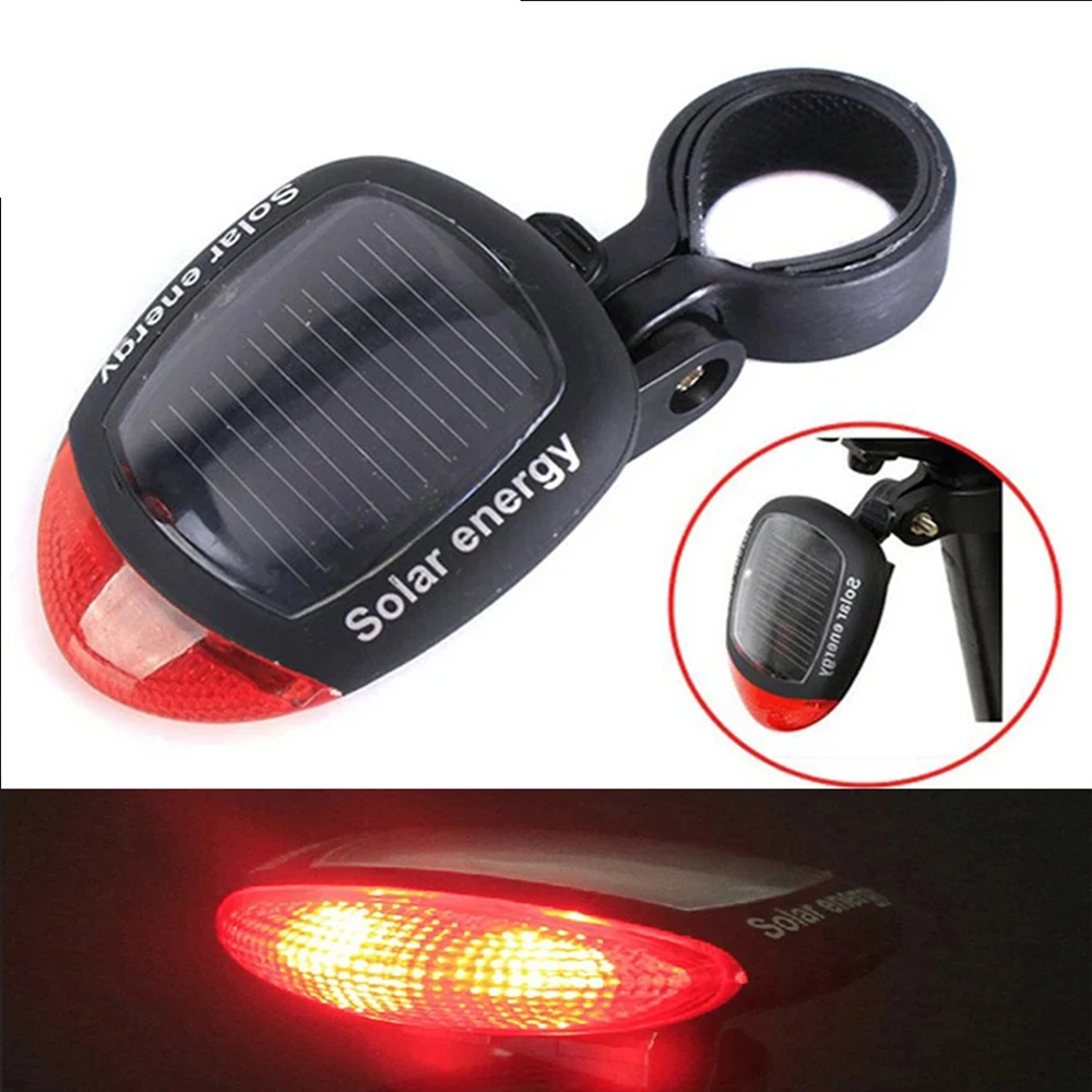 Bicycle Led Taillight Solar Energy Cycling Rear Light Road Mountain Bike Solar Energy Tail Light Night Cycling Safety Red Lamp
Bicycle Led Taillight Solar Energy Cycling Rear Light Road Mountain Bike Solar Energy Tail Light Night Cycling Safety Red Lamp