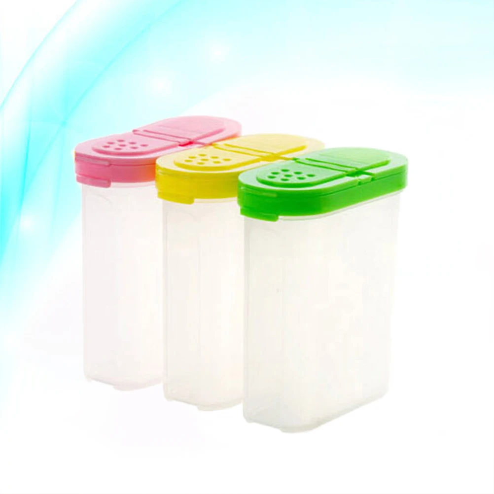 3pcs Seasoning Transparent Spice Storage Spice Box Jar Large Opening Condiment Dispenser Kitchen Supplies BPA Free 
3pcs Seasoning Transparent Spice Storage Spice Box Jar Large Opening Condiment Dispenser Kitchen Supplies BPA Free