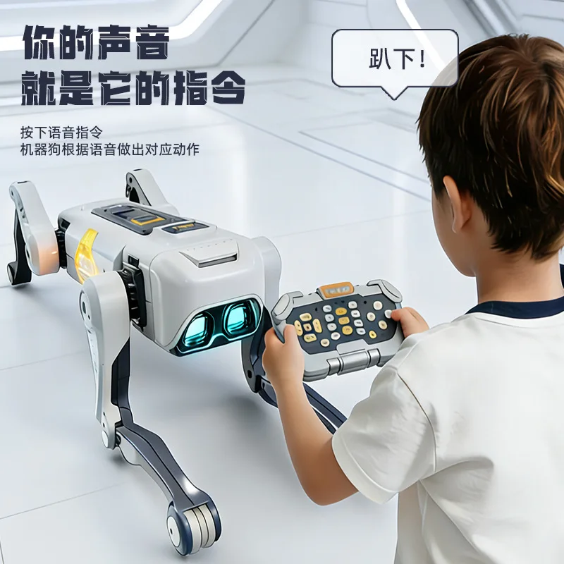 2026 AI Smart Robot Dog Voice & APP Control Programming Dancing Singing 1200mAh Battery for Gift & Companion
2026 AI Smart Robot Dog Voice & APP Control Programming Dancing Singing 1200mAh Battery for Gift & Companion