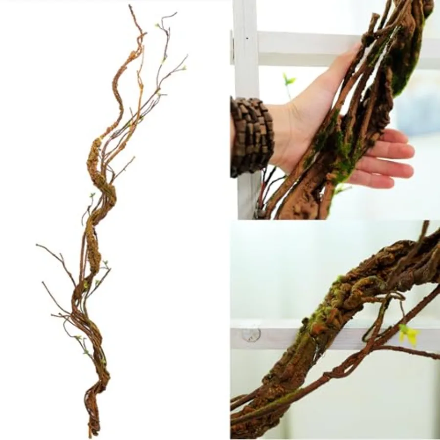 66.9in Flexible Artificial Wall Hanging Plants Tree Trunk Fake Cherry Blossom Branches Wood Twigs Twisted Cane Vine Grape Garla
66.9in Flexible Artificial Wall Hanging Plants Tree Trunk Fake Cherry Blossom Branches Wood Twigs Twisted Cane Vine Grape Garla