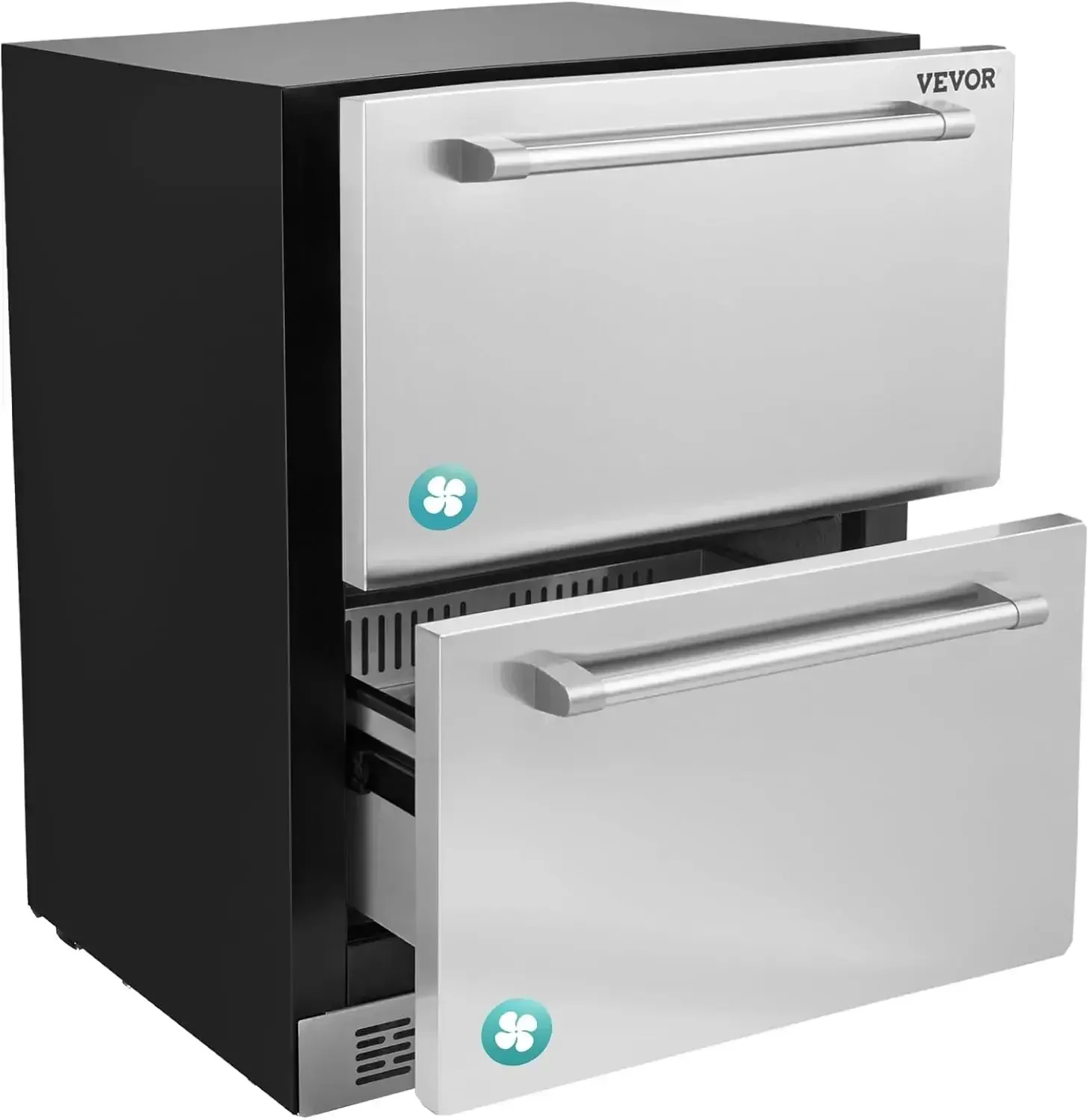 24" Undercounter Refrigerator, 2 Drawer Built-in Beverage Refrigerator with Touch Panel, 5.12 Cu.ft. Capacity, Waterproof Indoor
24" Undercounter Refrigerator, 2 Drawer Built-in Beverage Refrigerator with Touch Panel, 5.12 Cu.ft. Capacity, Waterproof Indoor