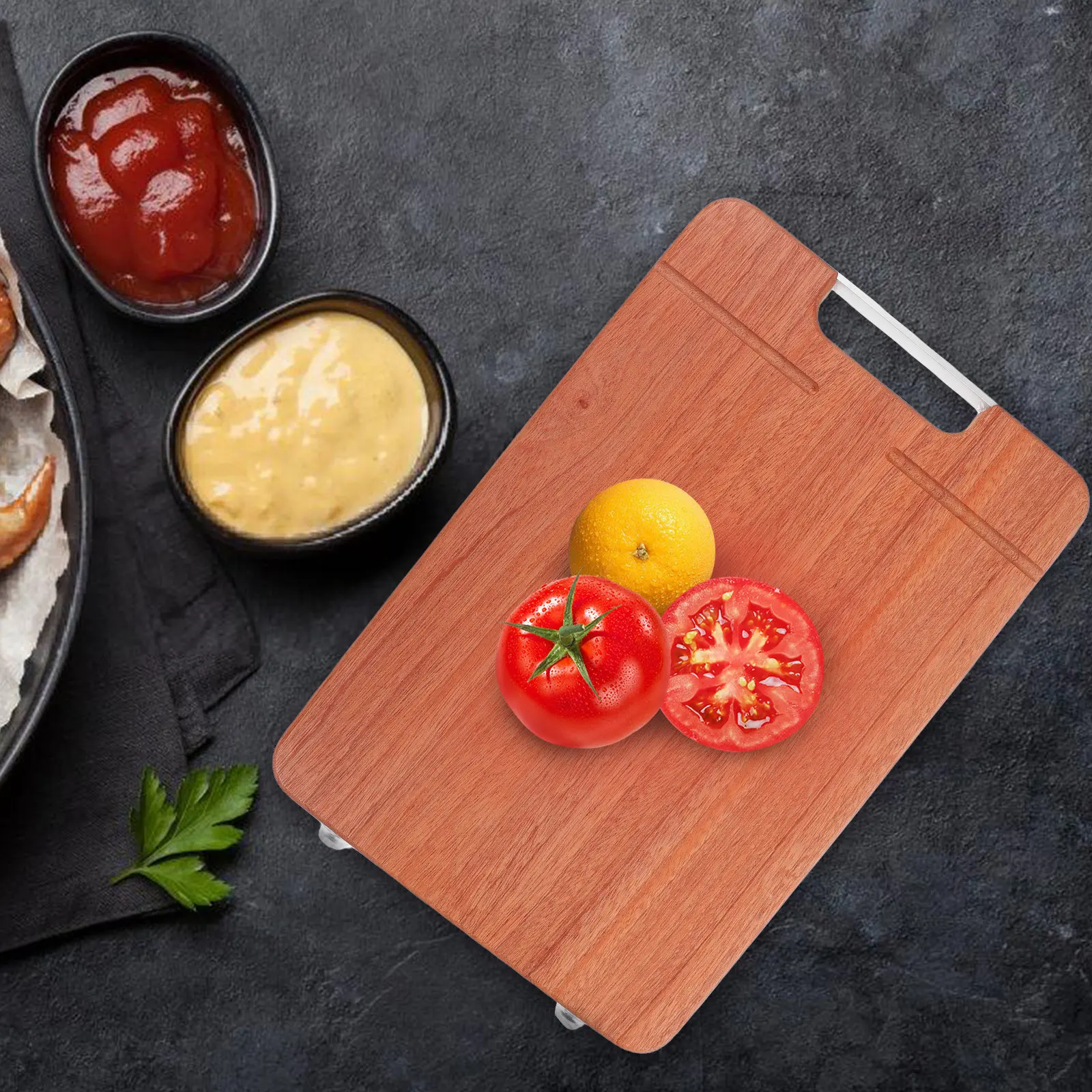 Wooden Cutting Board 36X24X2Cm Natural Acacia Chopping Block For Kitchen Meat Vegetable Cheese Serving Butcher Block Carving
Wooden Cutting Board 36X24X2Cm Natural Acacia Chopping Block For Kitchen Meat Vegetable Cheese Serving Butcher Block Carving