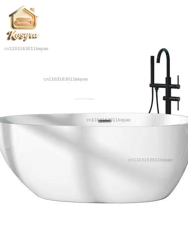 Bathtub household integrated seamless small apartment adult hotel B & B independent goose egg-shaped acrylic European bathtub
Bathtub household integrated seamless small apartment adult hotel B & B independent goose egg-shaped acrylic European bathtub