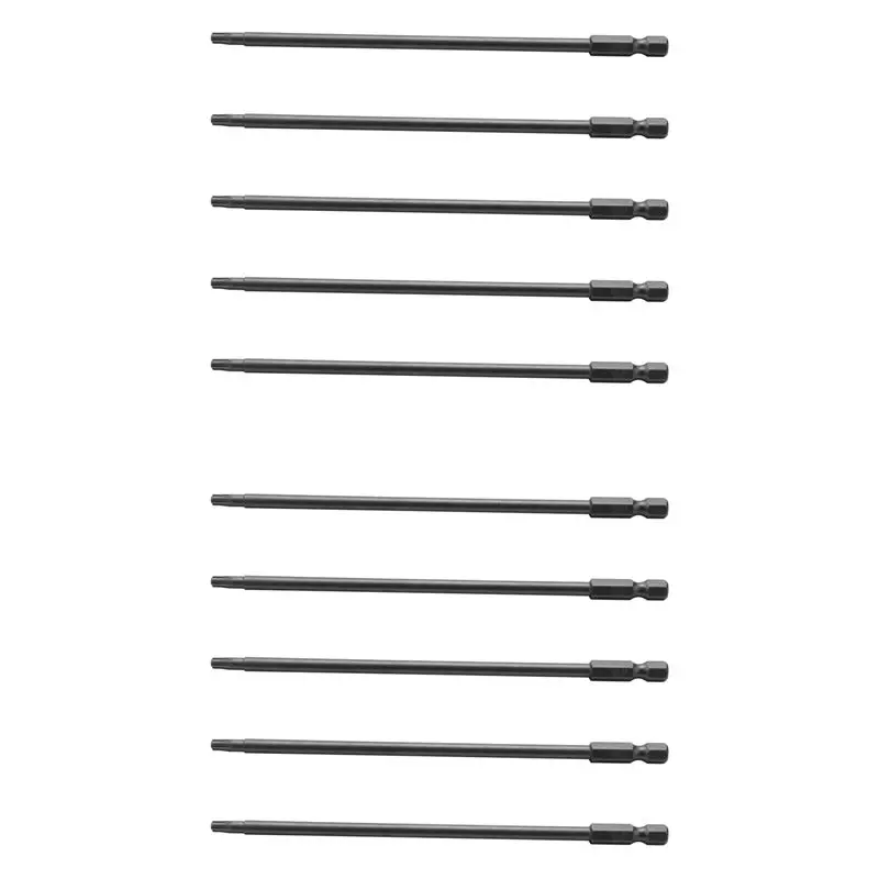 ABUI-10X 1/4-Inch Shank T20 Magnetic Torx Security Screwdriver Bit 150Mm Long
ABUI-10X 1/4-Inch Shank T20 Magnetic Torx Security Screwdriver Bit 150Mm Long
