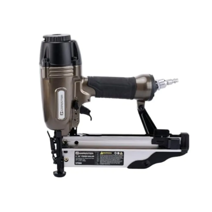 Carpenter CFN64 16 Gauge 2-1/2 Inch Straight Finish Nailer Pneumatic 16 Gauge Nails from 1 Inch up to 2-1/2 Inch
Carpenter CFN64 16 Gauge 2-1/2 Inch Straight Finish Nailer Pneumatic 16 Gauge Nails from 1 Inch up to 2-1/2 Inch