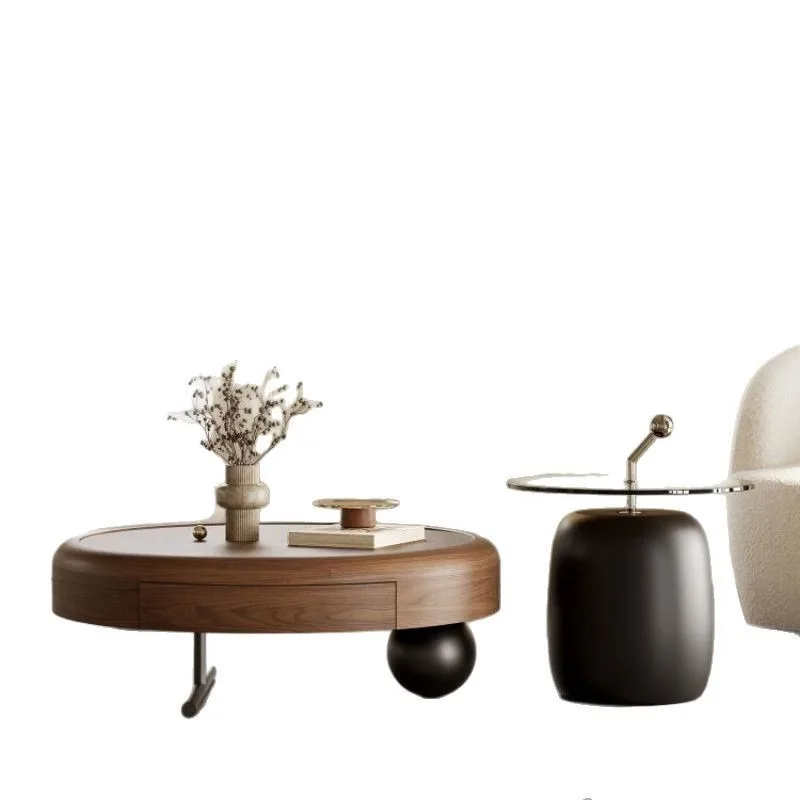 Italian antique simple solid wood household round coffee table, small apartment coffee table, living room coffee table
Italian antique simple solid wood household round coffee table, small apartment coffee table, living room coffee table