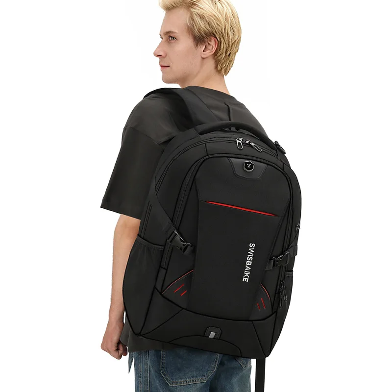2026 Men's Large-Capacity Backpack Waterproof Multifunctional Travel Backpack for High School Students with Laptop Compartment
2026 Men's Large-Capacity Backpack Waterproof Multifunctional Travel Backpack for High School Students with Laptop Compartment