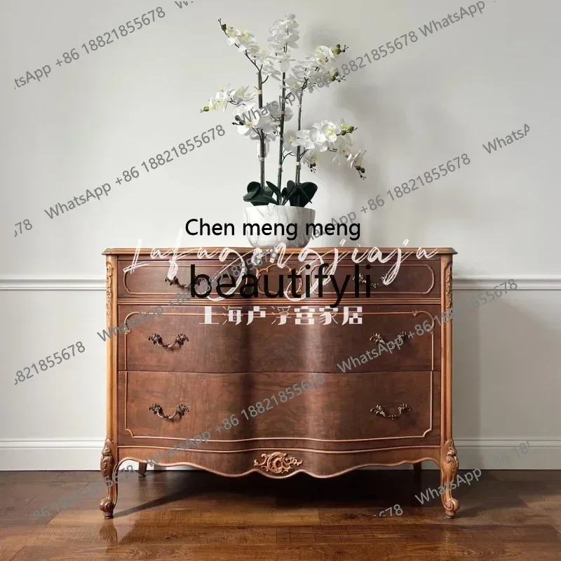 D178 retro living room decorative cabinet solid wood carving flower chest small apartment multi-layer household, bedroom locker
D178 retro living room decorative cabinet solid wood carving flower chest small apartment multi-layer household, bedroom locker