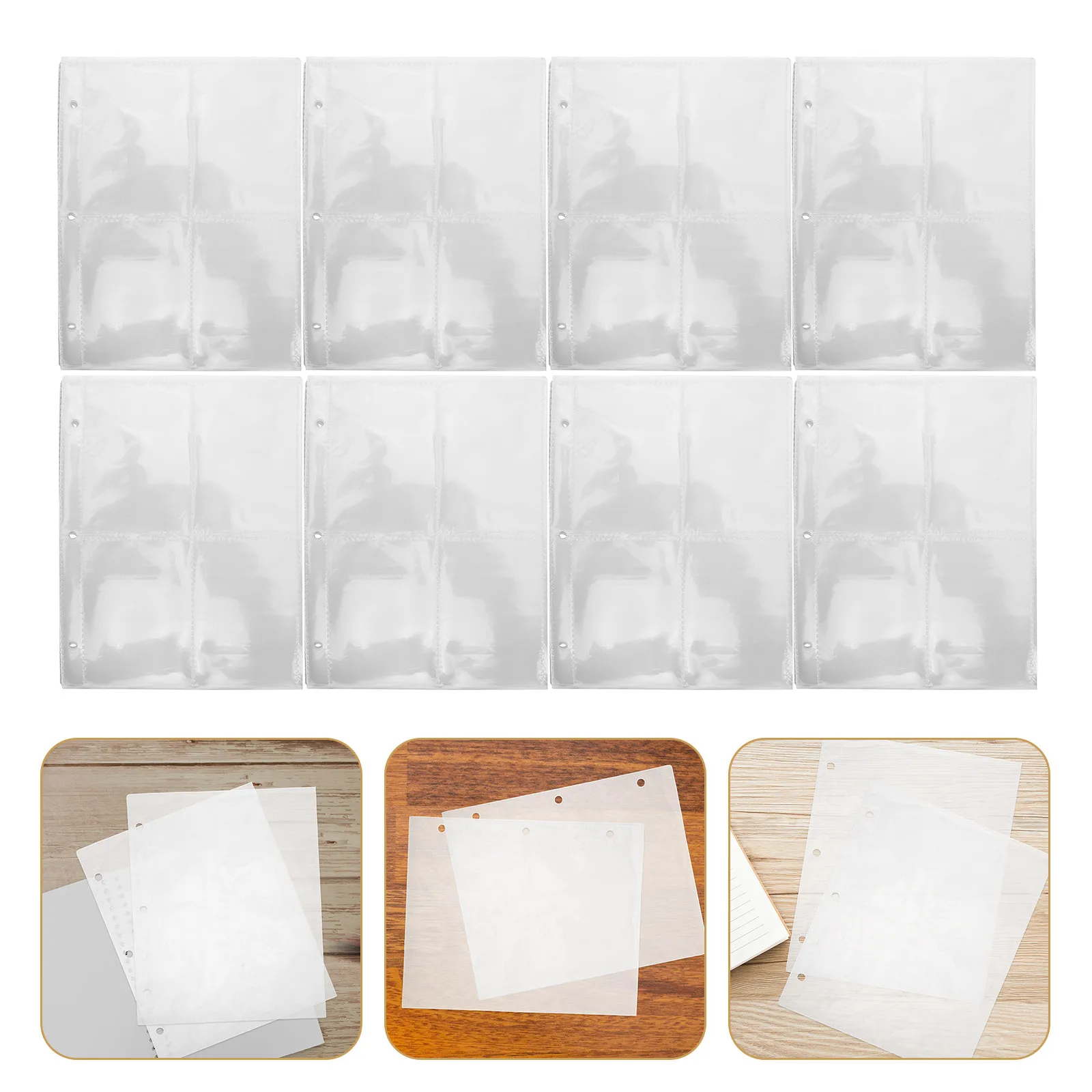 50Pcs Plastic Card Sleeves for Sports Trading Cards Protective Binder Sheets for Baseball Soccer Football Card Storage and
50Pcs Plastic Card Sleeves for Sports Trading Cards Protective Binder Sheets for Baseball Soccer Football Card Storage and