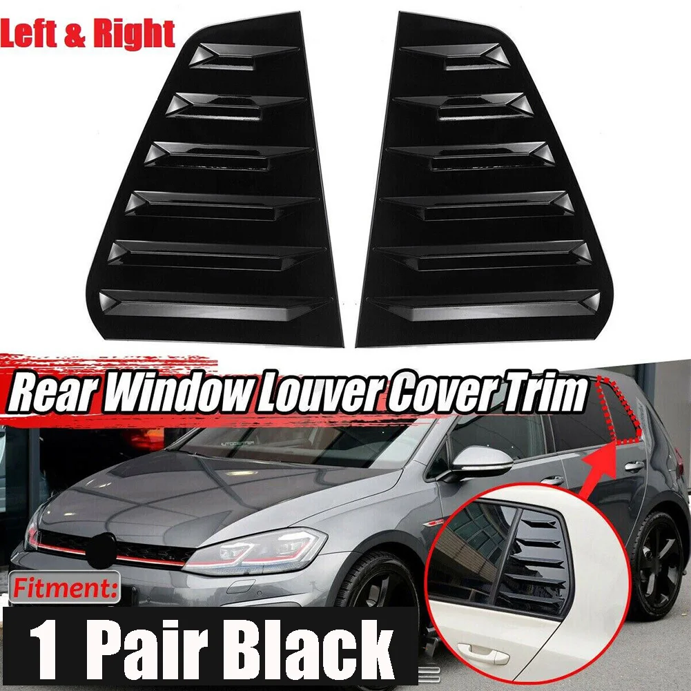 2Pcs Carbon Fiber Car Side Window Triangle Shutter Rear Triangle Window Spoiler Louver Shutter Cover For Golf 7 MK7 2013-2019
2Pcs Carbon Fiber Car Side Window Triangle Shutter Rear Triangle Window Spoiler Louver Shutter Cover For Golf 7 MK7 2013-2019