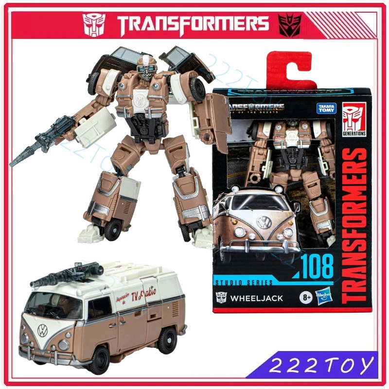New Transformers Toys Studio Series SS108 Deluxe Class Wheeljack Anime Model Action Figures Robot Toy Collectibles Hobbies Gifts
New Transformers Toys Studio Series SS108 Deluxe Class Wheeljack Anime Model Action Figures Robot Toy Collectibles Hobbies Gifts