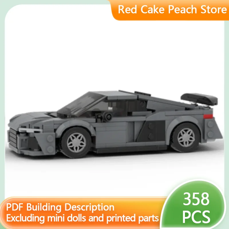 Модель Speed Champion MOC, строительные кирпичи R8, верхний уровень, спортивный автомобиль, модульная технология, сборный детский костюм, игрушки, подарки, праздник
Модель Speed Champion MOC, строительные кирпичи R8, верхний уровень, спортивный автомобиль, модульная технология, сборный детский костюм, игрушки, подарки, праздник