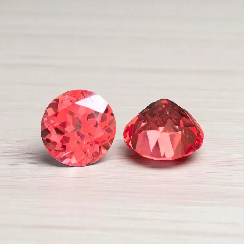 Lab Grown Padparadscha Round Shape Fire Lotus Charm Beads for Diy Jewelry Making Pendant Materials Selectable AGL Certificate
Lab Grown Padparadscha Round Shape Fire Lotus Charm Beads for Diy Jewelry Making Pendant Materials Selectable AGL Certificate