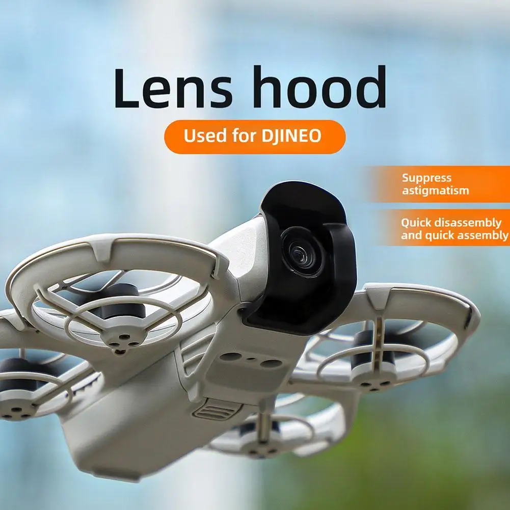 For DJI Neo Lens Hood Cap Dust-proof Anti-glare Protective Cover Camera Guard Sunshade Lens Protector Cap Drone Accessories
For DJI Neo Lens Hood Cap Dust-proof Anti-glare Protective Cover Camera Guard Sunshade Lens Protector Cap Drone Accessories