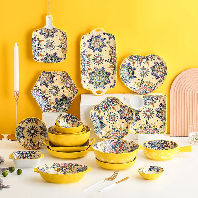 Sweet Anime Kawaii Colorful Ceramic Tableware Bowl Plate Set Cute Creative Rice Bowl Soup Noodle Household Tableware Gifts
Sweet Anime Kawaii Colorful Ceramic Tableware Bowl Plate Set Cute Creative Rice Bowl Soup Noodle Household Tableware Gifts