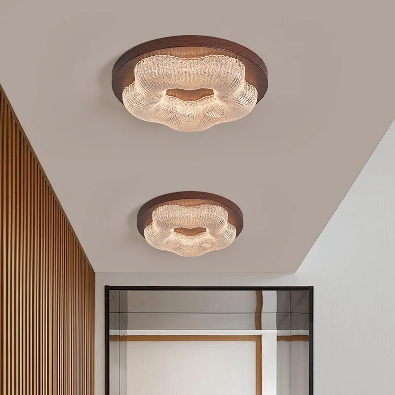 Walnut Ceiling Lamp with Crystal Sand Design Eye Caring Wall Light for Hallway Staircase Bedroom Study and Balcony
Walnut Ceiling Lamp with Crystal Sand Design Eye Caring Wall Light for Hallway Staircase Bedroom Study and Balcony