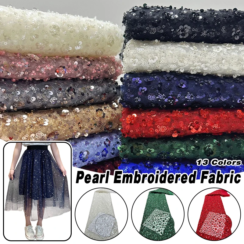 1 Yard Red French Sequins Net Lace Fabric High Quality African Beaded Lace Fabric Nigerian Embroidery Wedding Party Lace Fabric
1 Yard Red French Sequins Net Lace Fabric High Quality African Beaded Lace Fabric Nigerian Embroidery Wedding Party Lace Fabric