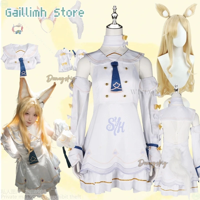 Аниме игра синий архив 코스프레 Yurizono Seia костюм белое сексуальное мини-платье костюм моряка JK Jirai Kei для девочек косплей Хэллоуин вечерние
Аниме игра синий архив 코스프레 Yurizono Seia костюм белое сексуальное мини-платье костюм моряка JK Jirai Kei для девочек косплей Хэллоуин вечерние